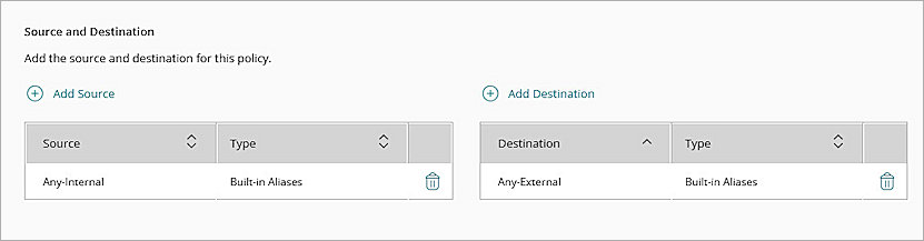 Screenshot of Cloud-Firebox, Configure Outbound Policy 6